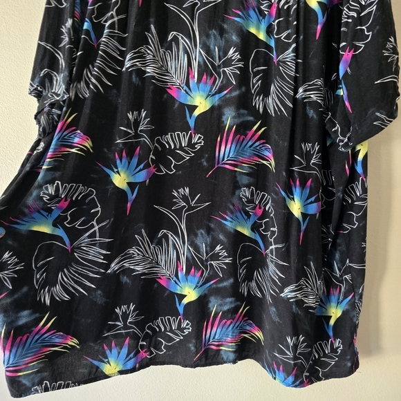 ORIGINAL USE Tropical Button Down Shirt Mens Tops Collared Casual Wear Size XXL - Picture 12 of 12